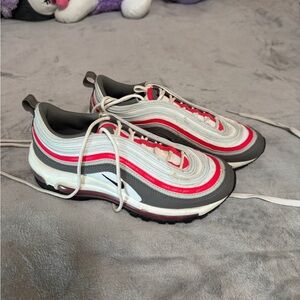 Red and Gray Nikes Youth5.5/Women’s7